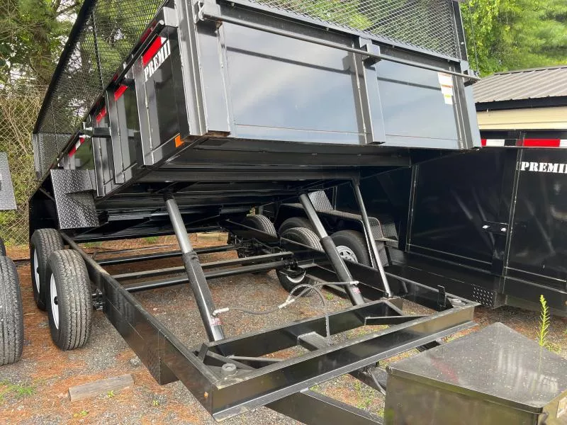 2023 Premier hydraulic dump 2ft removable sides w/tarp 14k