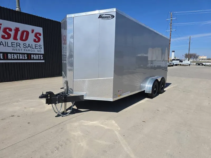2026 Formula Trailers 7'X16' Enclosed Trailer