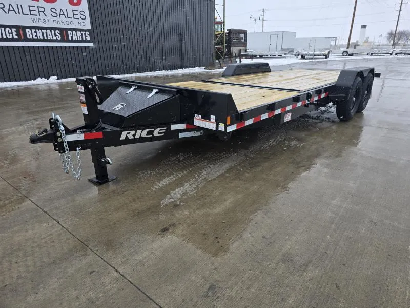 2026 Rice Trailers 82"X22' Tilt Trailer