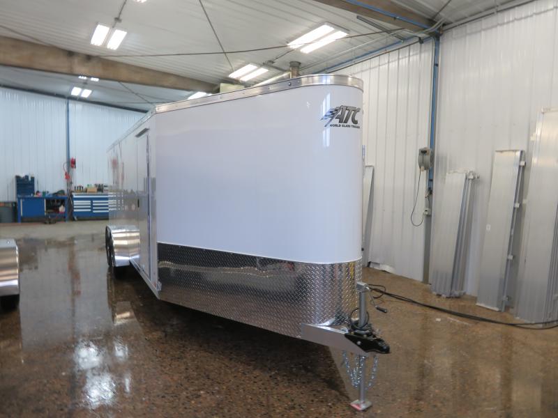 2020 ATC 7'X20'+6' Enclosed Snowmobile Trailer RAVAB720+67K 2020 ATC 7'X20'+6' Enclosed Snowmobile Trailer RAVAB720+67K