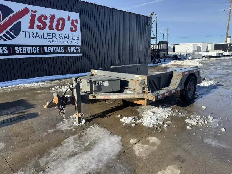 2019 Behnke 75.5''X12' Scissor Lift Trailer