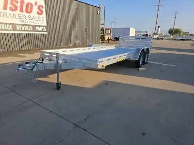 2027 Aluma 81"X18' Tandem Utility Trailer