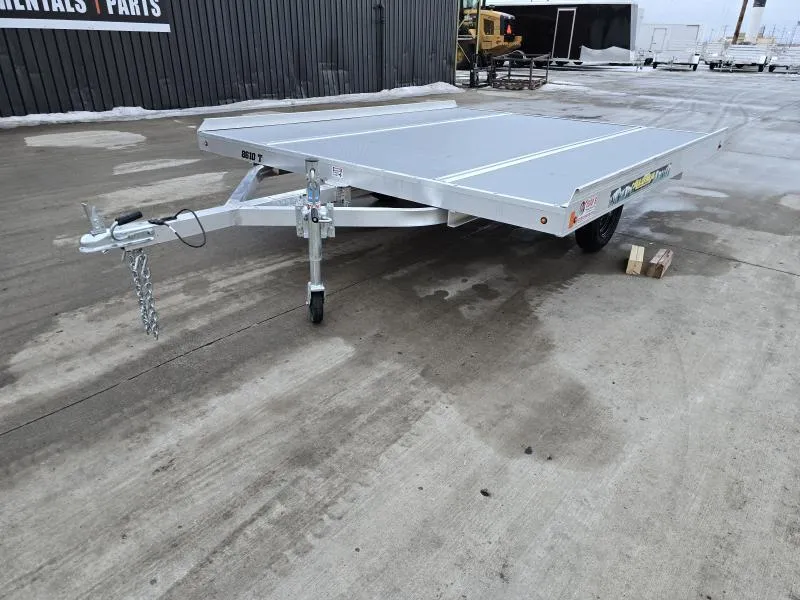 2027 Aluma 8'6"X10' Snowmobile Trailer