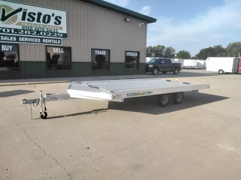 2025 Aluma 8'6"X16' Snowmobile Trailer