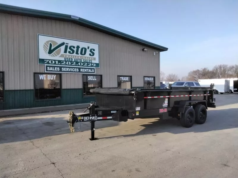 2023 Behnke 83"X16' Dump Trailer