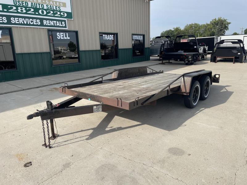1985 W W 77"x16' Utility Trailer Totem 1985 W W 77"x16' Utility Trailer Totem