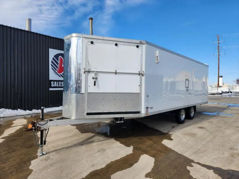 2003 Wells Cargo 8.5'X25' Enclosed Snow Trailer