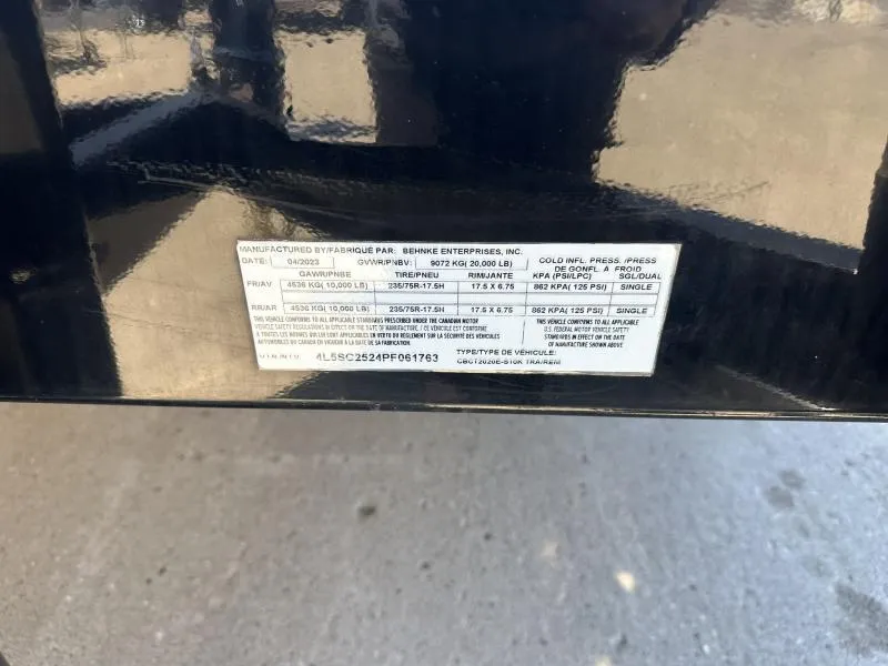 new Equipment / Flatbed Trailers Behnke  for sale, in West Fargo, ND Thumbnail 12