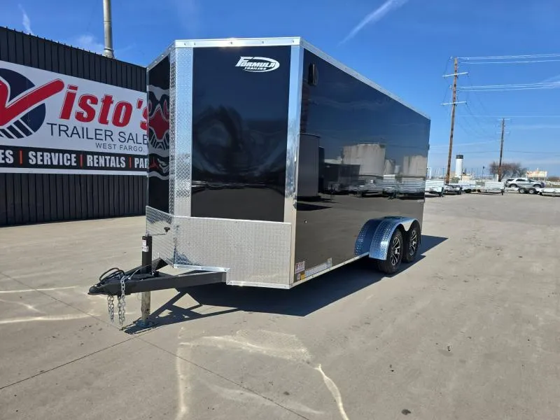2026 Formula Trailers 7'X16' Enclosed Trailer