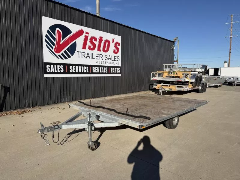 2024 Karavan Trailers 8'6"X12' Tilt Snowmobile Trailer