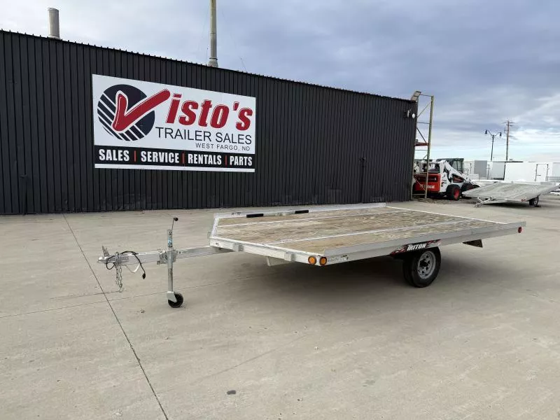 2019 Triton Trailers 8.5'x12' Snowmobile Trailer