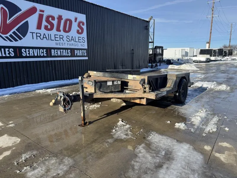 2021 Behnke 75.5''X12' Scissor Lift Trailer