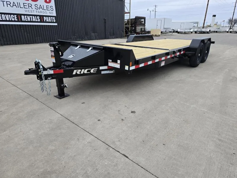 2026 Rice Trailers 82"X22' Tilt Trailer