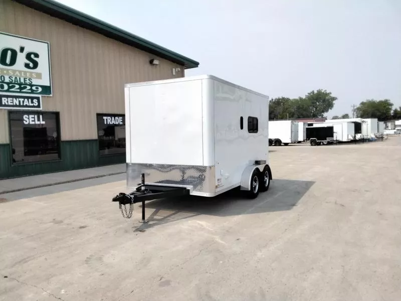 2024 Impact Trailers 7'X12' Enclosed Fiber Trailer