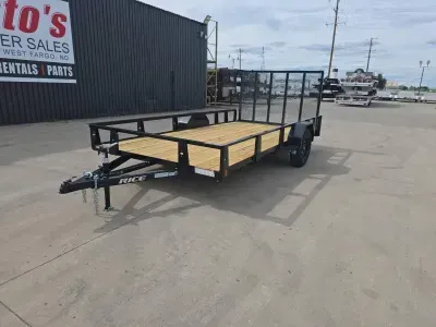 2026 Rice Trailers 82"X14' Utility Trailer