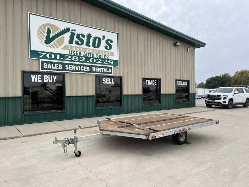 2022 Sledbed 8'3"x10 Snowmobile Open Trailer