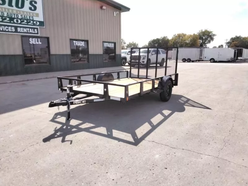 2025 Rice Trailers 82"X12' Utility Trailer
