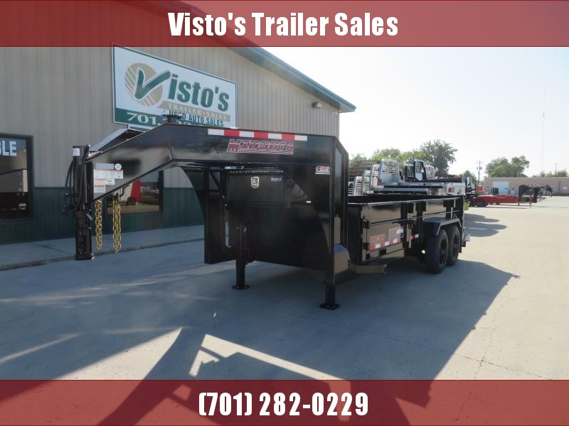 2021 Midsota 82''X16' Gooseneck Dump Trailer HV821616K 2021 Midsota 82''X16' Gooseneck Dump Trailer HV821616K