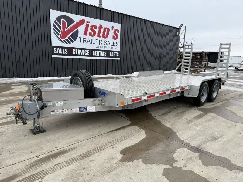 2018 EBY 82"X20' Equipment Trailer
