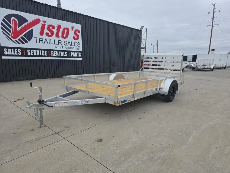 2026 Mission 80''X14' Utility Trailer