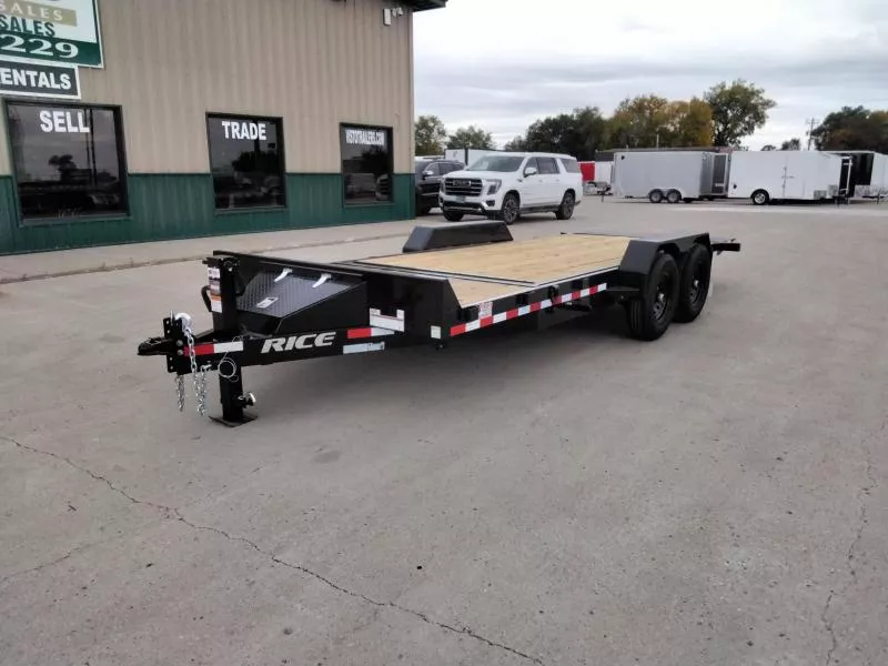 2025 Rice Trailers 82"X20' Tilt Trailer