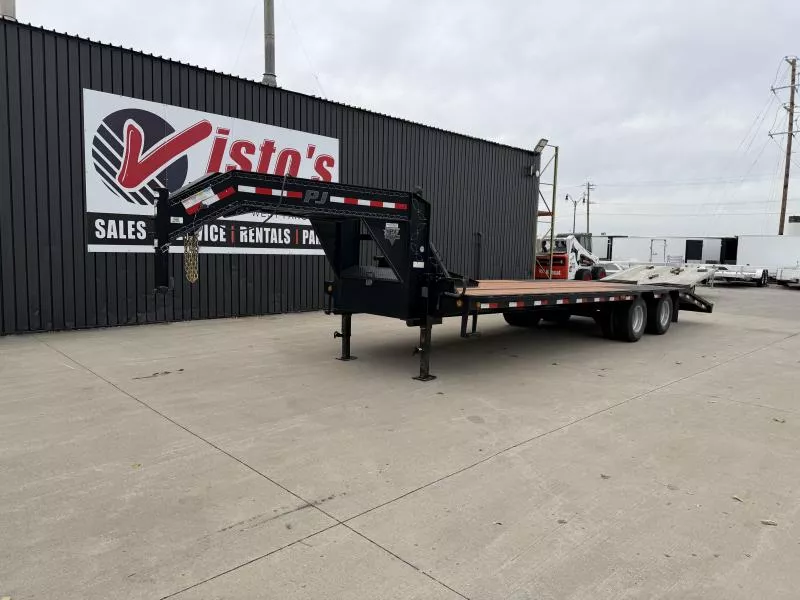 2015 PJ Trailers 102"X27' Gooseneck Equipment Trailer