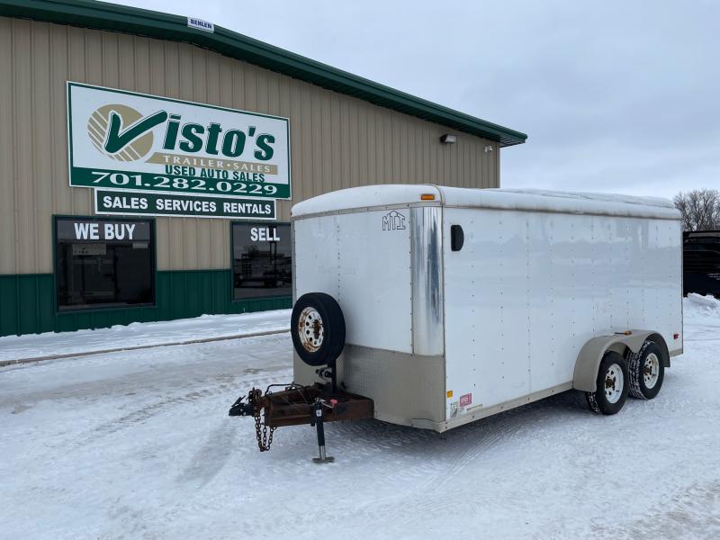 2012 MTI 7'X16' Enclosed Trailer 7X16TA2 2012 MTI 7'X16' Enclosed Trailer 7X16TA2