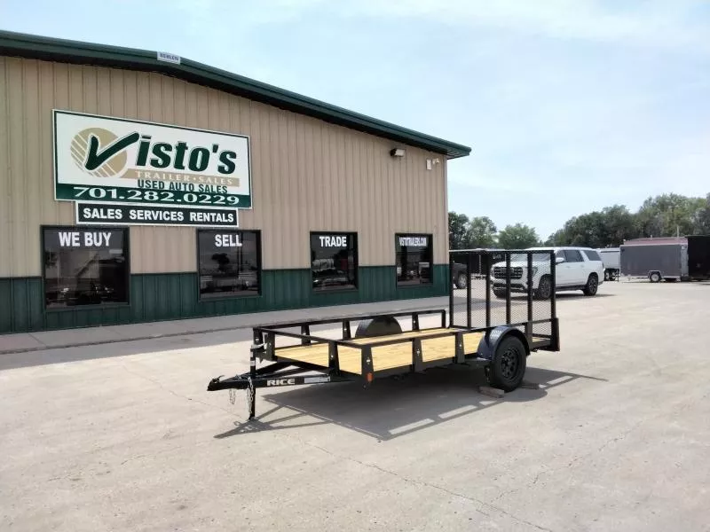 2025 Rice Trailers 76"X12' Utility Trailer