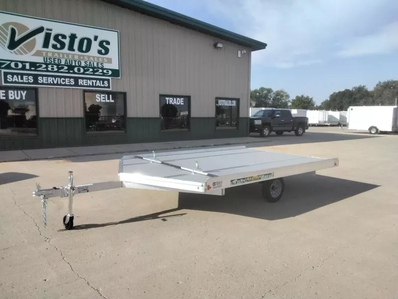 2025 Aluma 8'6"X12' Snowmobile Trailer
