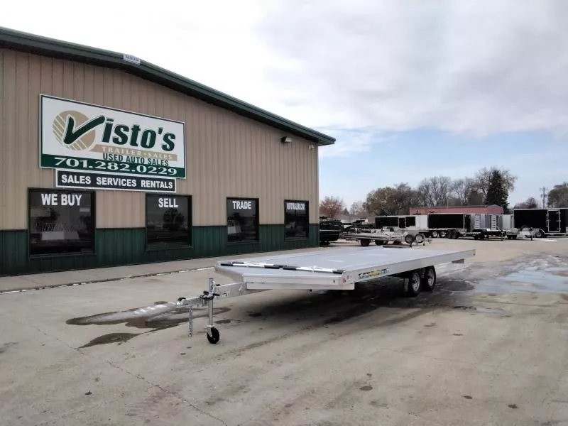 2024 Aluma 8'6''X22' Snowmobile Trailer