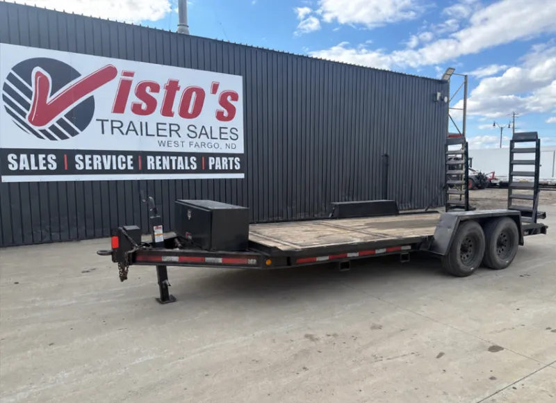 2001 Tool Master 82"X18 Equipment Trailer