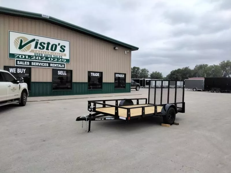 2025 Rice Trailers 76"X12' Utility Trailer