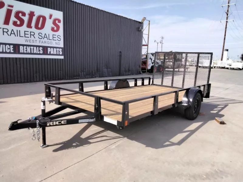 2025 Rice Trailers 82"X14' Utility Trailer