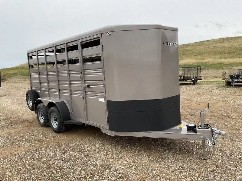 new Stock / Stock Combo Trailers Titan Trailer Other for sale, in Circle, MT Thumbnail 2