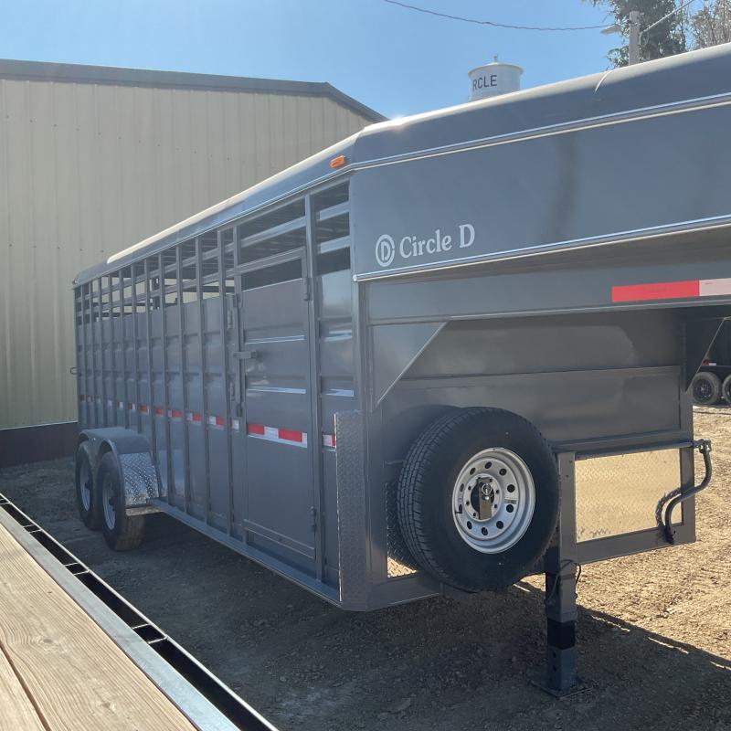new Stock / Stock Combo Trailers Circle D  for sale, in Circle, MT Thumbnail 2