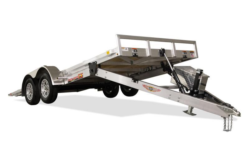 2025 H and H Trailer 82x20 Aluminum Electric Tilt Speed Loader Car Hauler 10K (H8220EXA-100)  Car Hauler
