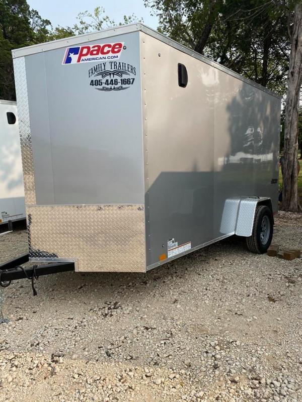 2022 Pace American 6x12 Enclosed Cargo Trailer - Screwless Exterior 2022 Pace American 6x12 Enclosed Cargo Trailer - Screwless Exterior