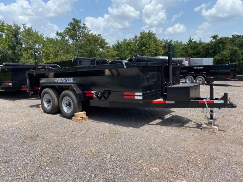 2021 Texas Pride Trailers DT71414KBP Dump Trailer Family Garden