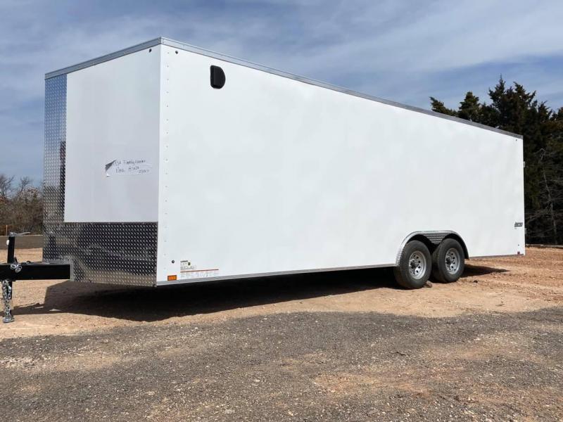 2022 Pace American 8.5x24 Enclosed Cargo Trailer SCREWLESS-- 2022 Pace American 8.5x24 Enclosed Cargo Trailer SCREWLESS--