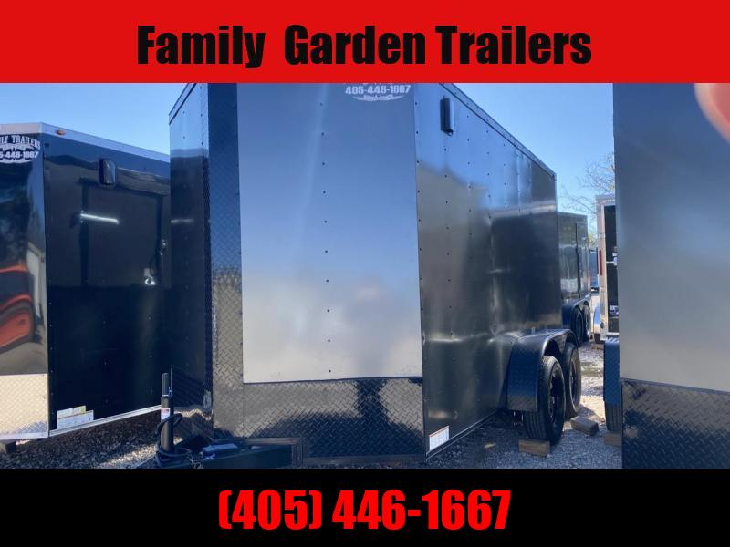 2024 FGT 6x12 Tandem Axle Enclosed Cargo Trailer Cell Tech Flooring Family Garden Trailers