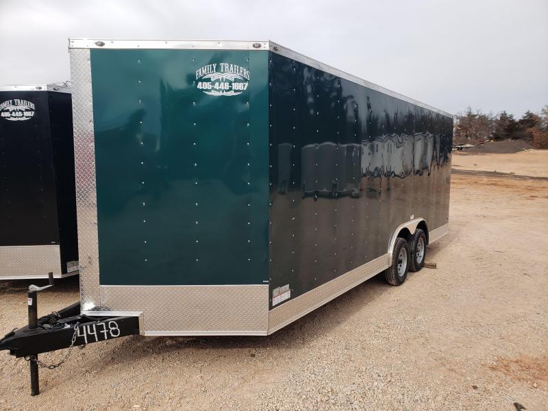 2020 Deep South 8.5x20 Tandem Axle Enclosed Cargo Trailer - 3500lb Axles - 2020 Deep South 8.5x20 Tandem Axle Enclosed Cargo Trailer - 3500lb Axles -