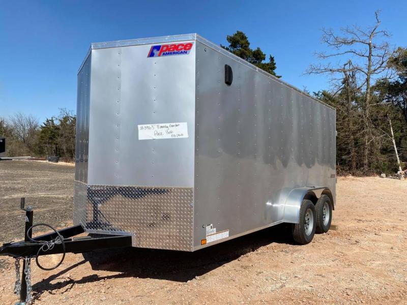 2022 Pace American 7x16 Tandem Axle Enclosed Cargo Trailer -- 2022 Pace American 7x16 Tandem Axle Enclosed Cargo Trailer --
