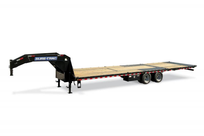 Sure-Trac HD Deckover w/Hydraulic Beavertail Sure-Trac HD Deckover w/Hydraulic Beavertail