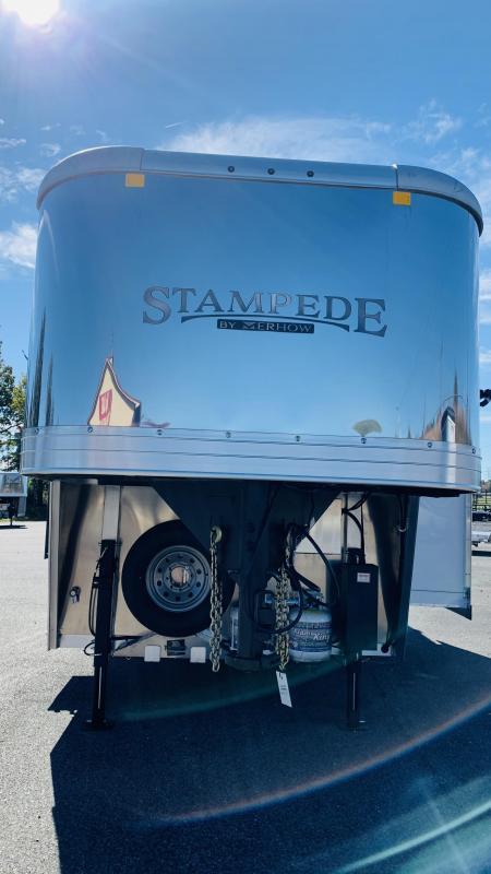 2021 Merhow Trailers Stampede 8314-B RWS Horse Trailer 2021 Merhow Trailers Stampede 8314-B RWS Horse Trailer