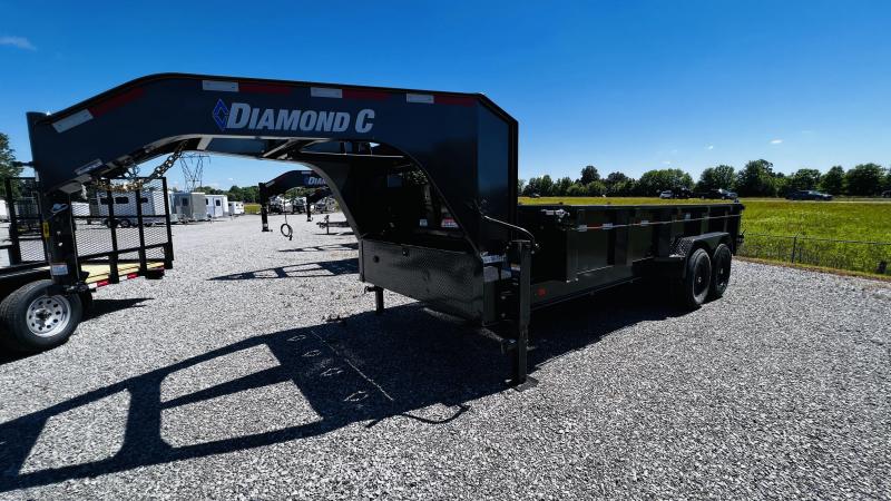 2022 GooseNeck Diamond C Trailers 22 DC 16x82 Low Pro Dump Trailer Dump Trailer 2022 GooseNeck Diamond C Trailers 22 DC 16x82 Low Pro Dump Trailer Dump Trailer