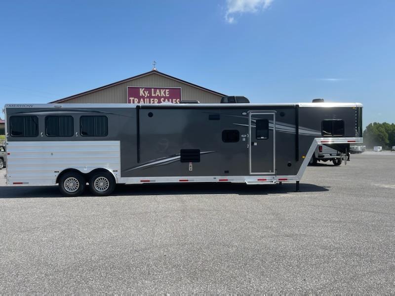 2023 Merhow Trailers Stampede 8314-B RWS Horse Trailer 2023 Merhow Trailers Stampede 8314-B RWS Horse Trailer