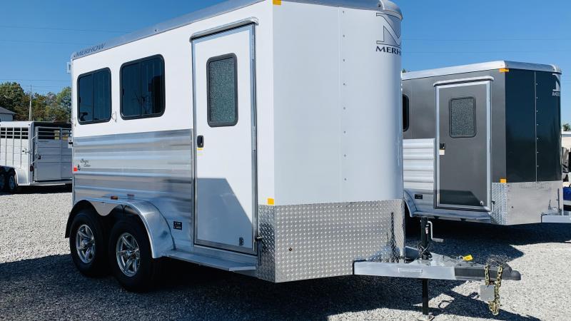 2021 Merhow Trailers 2H SL BP Horse Trailer 2021 Merhow Trailers 2H SL BP Horse Trailer
