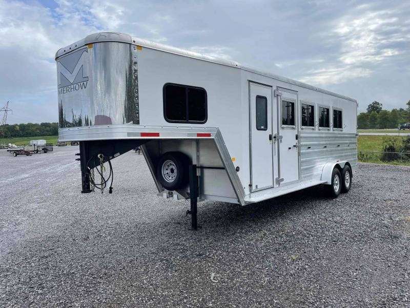 2022 Merhow Trailers Bronco 4HSLGN Horse Trailer 2022 Merhow Trailers Bronco 4HSLGN Horse Trailer