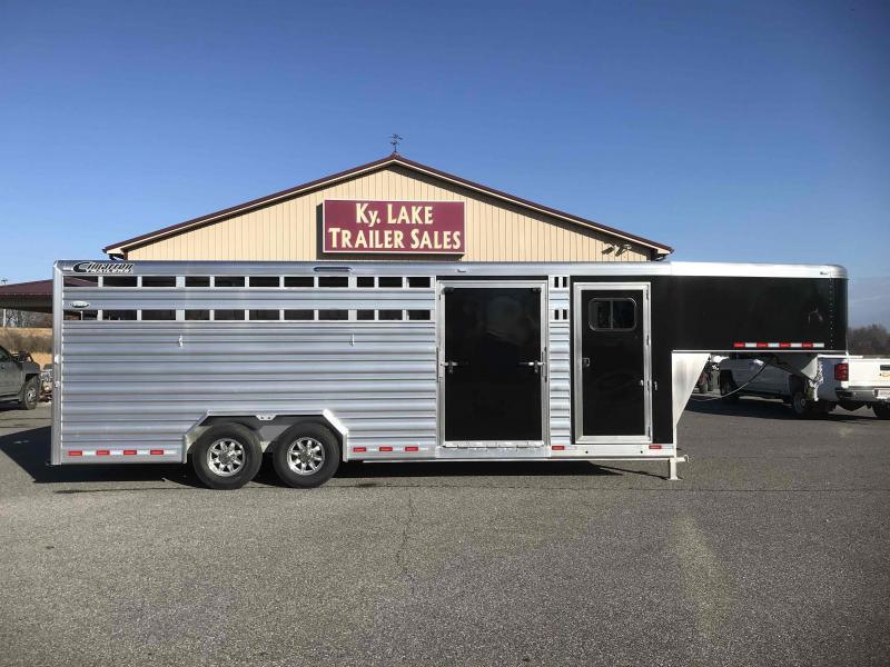 2023 Cimarron Trailers Lonestar GN Livestock Trailer Kentucky Trailer