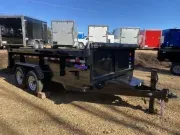 2026 Hawke Trailers 7x14 14K Dump Trailer. Includes Tarp and Ramp!